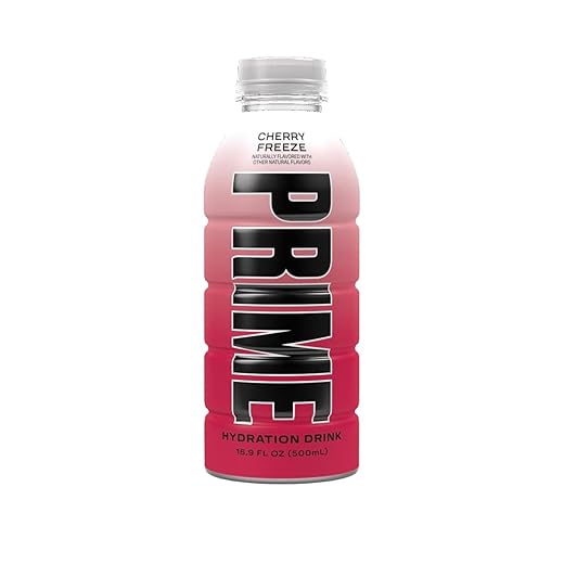 Hydration Cherry Freeze | Sports Drinks | Electrolyte Enhanced for Ultimate Hydration | 250mg BCAAs | 1g Of Sugar | 16.9 Fluid Ounce