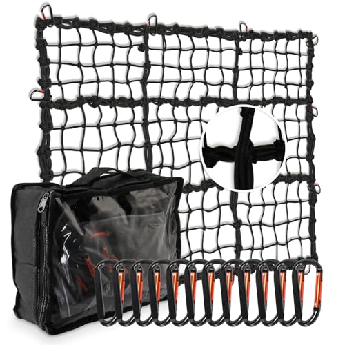 Snapklik.com : TKKEUEP 4 X 6 Cargo Net For Pickup Truck Bed,Trailer,Car ...