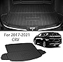 Caartonn Trunk Cargo Mat Cargo Tray Cargo Liner Trunk Cover 2019 2020 2021 Floor Mat for Honda CRV 2017 2018 (NOT FIT for Trunk with SUBWOOFER,2017-2021 Honda CRV Touring and Hybrid Model)