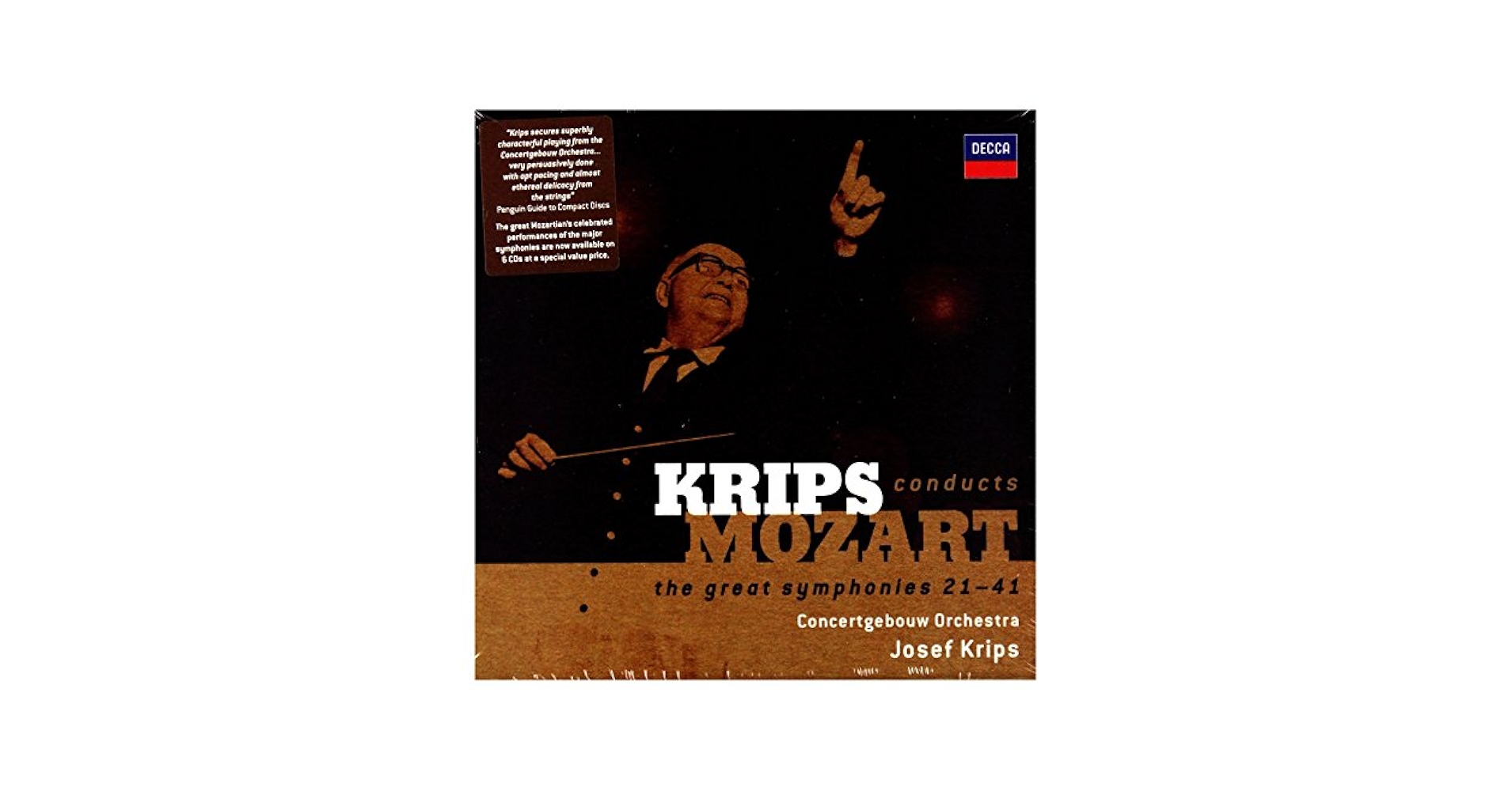 KRIPS モーツァルト 交響曲 CDボックスセット KRIPS モーツァルト 交響曲 CDボックスセット クラシック