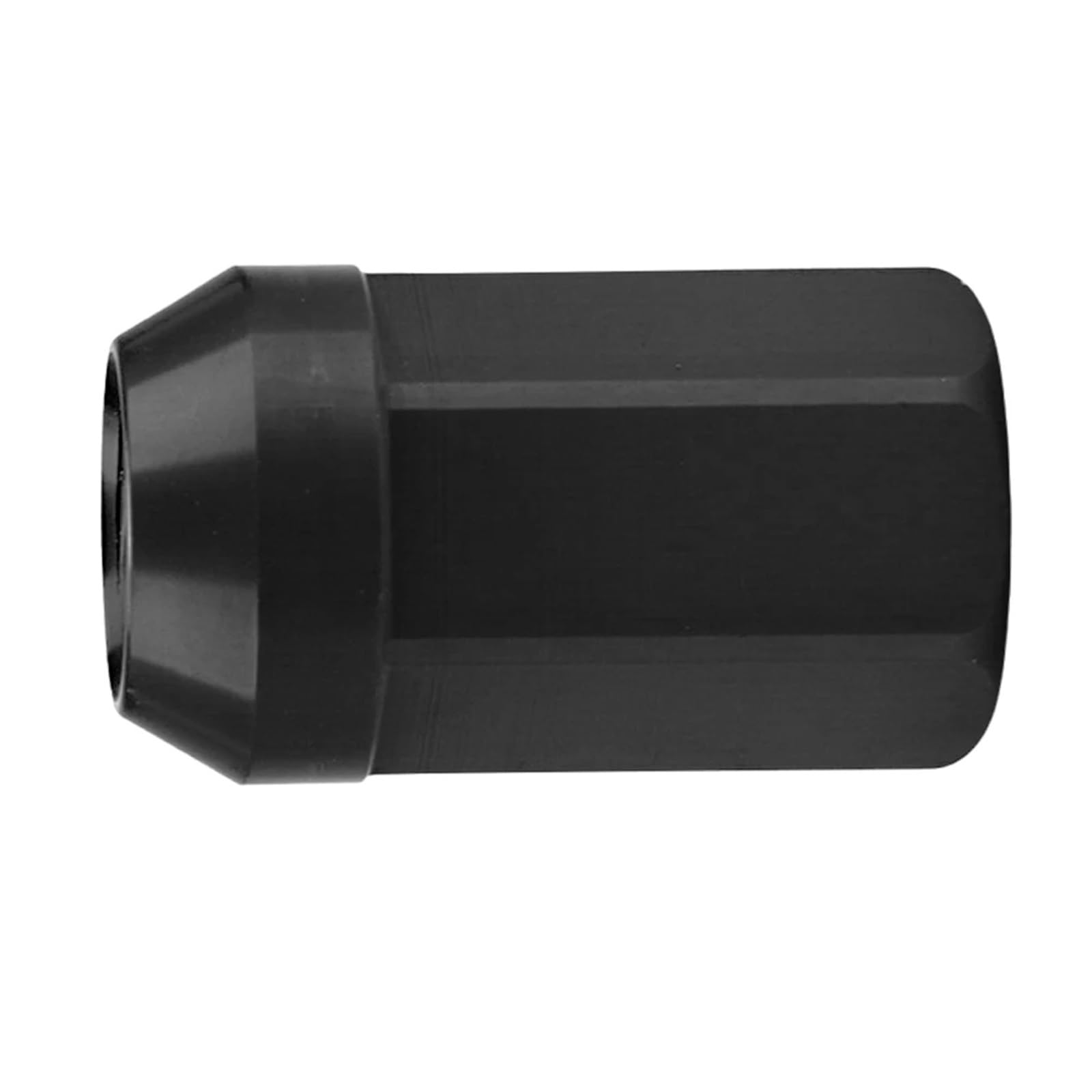 Kompatibel Mit Hyundai 20 Stück Radmuttern M12 x 1,5, Radmuttern, Sechskant, 19 mm, geschlossenes Ende, Kegelbasis, Autozubehör Auto Felgenschrauben(Black)