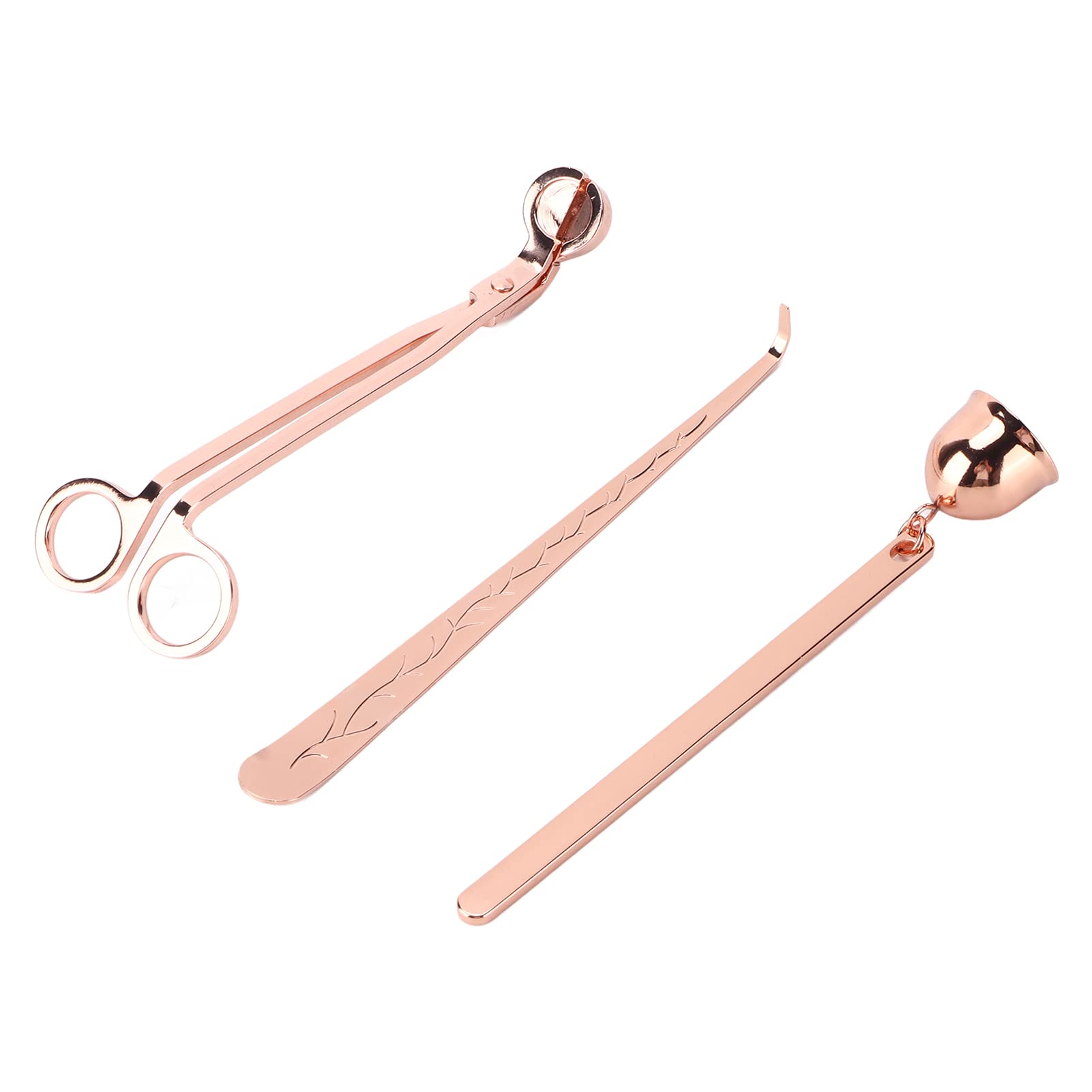 3pcs Wick Trimmer Convenient Practical Deco Attractive Candle Supplies for, Multifunctional Accessory for Home Use