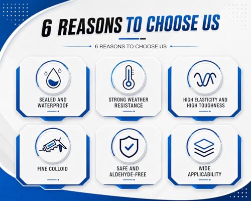 Image of Waterproof Silicone Sealant Fast Drying Roof Repair Adhesive | Quick Leak Fix Waterproof Sealant for Roof, Concrete, Water Tank, Iron, Galvanized Steel, Metal & Aluminum Surfaces (Pack Of 1)