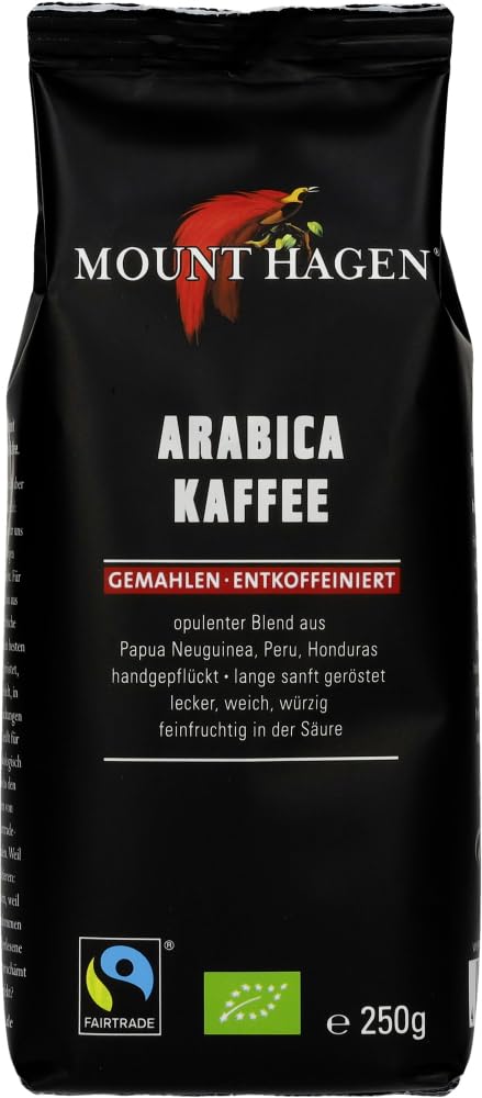 Röstkaffee gemahlen, entkoffeiniert 12 x 250 g