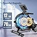 Rowing Machine, MOSUNY Magnetic Rowing Machines for Home Gym with 16 Levels Resistance, Maximum Load of 350 LB, Upgrade to Double Slide Rails, App Supported