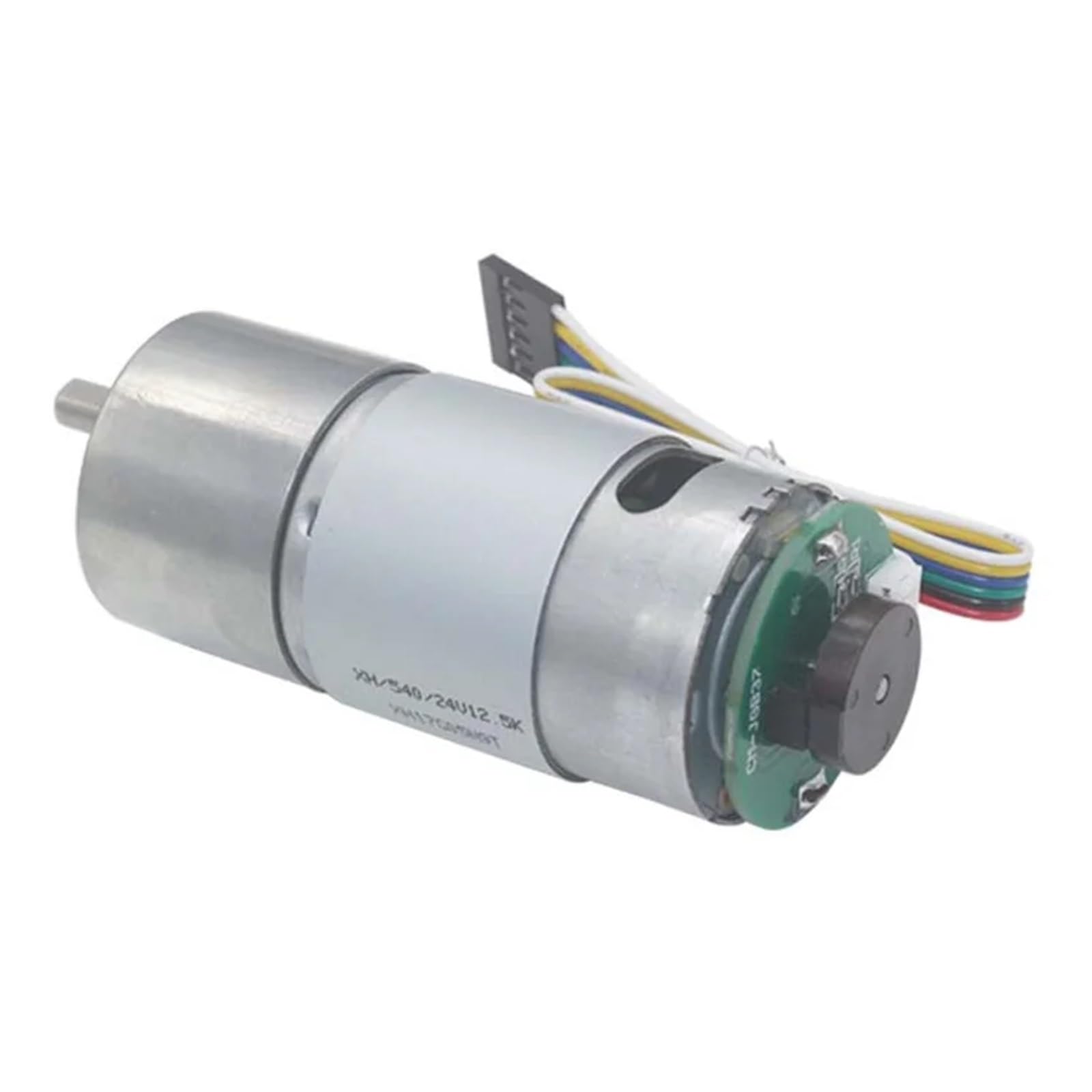 Motorreductor con codificador de alto par, 37 GB, 545 CC, 6 V, 12 y 24, reductor reversible metal(12v,Reduction ratio 131)