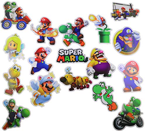 112Pcs Super Mario Merchandise Stickers, Vinyl Sticker For Laptop Water Bottle Guitar Bike Car Motorcycle Bumper Luggage Skateboard Graffiti, Cute Decals, Best Gift For Kids,Children,Teen #TOP3