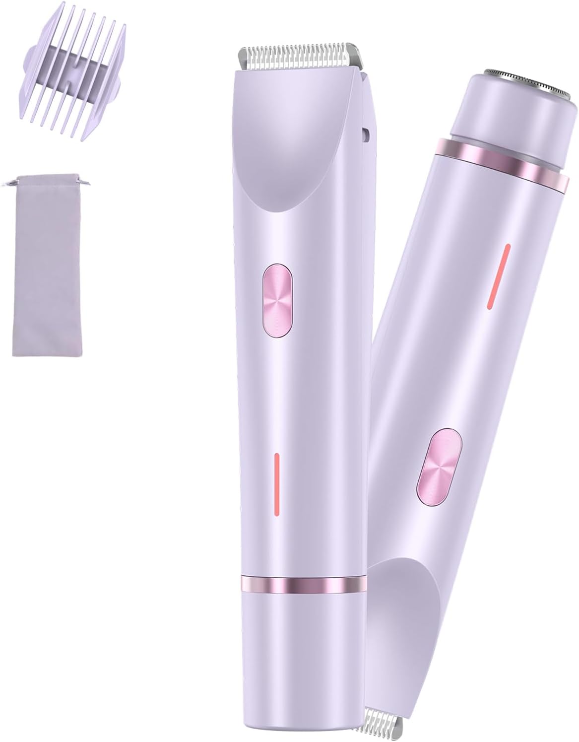 Iui Beauty Shaver, 2 in 1 Painless Bikini Facial Hair Trimme, Comfort 2 in 1 Electric Lady Shaver,Dual Head Trimmer Women, Wet and Dry, for Legs, Underarm, Arm (Purple) Iui Beauty Shaver, 2 in 1 Painless Bikini Facial Hair Trimme, Comfort 2 in 1 Electric Lady Shaver,Dual Head Trimmer Women, Wet and Dry, for Legs, Underarm, Arm (Purple)