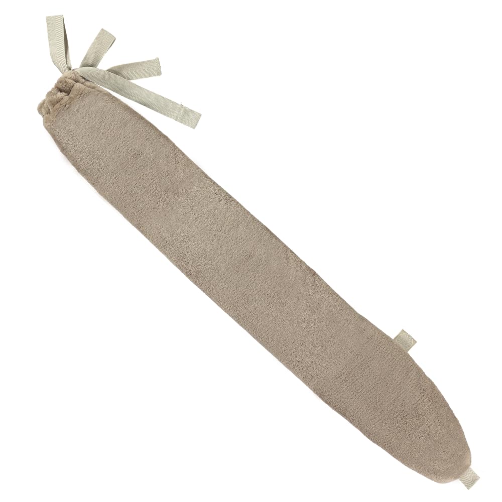 YuYu, L'originale Lunga Borsa Dell'acqua Calda Con Cinturino Rivoluzionario | Luxury Fleece Fodera, Visone | 1,5L, 81cm