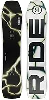 Ride Warpig Unisex Snowboard - All-Mountain Freestyle Board with Tapered Directional Zero Camber