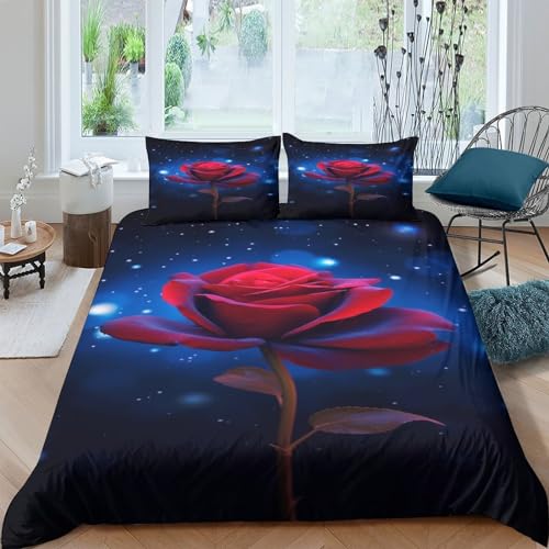 Sets linge de lit imprimé IOFEER en microfibre douce avec fermeture éclair pratique - 2