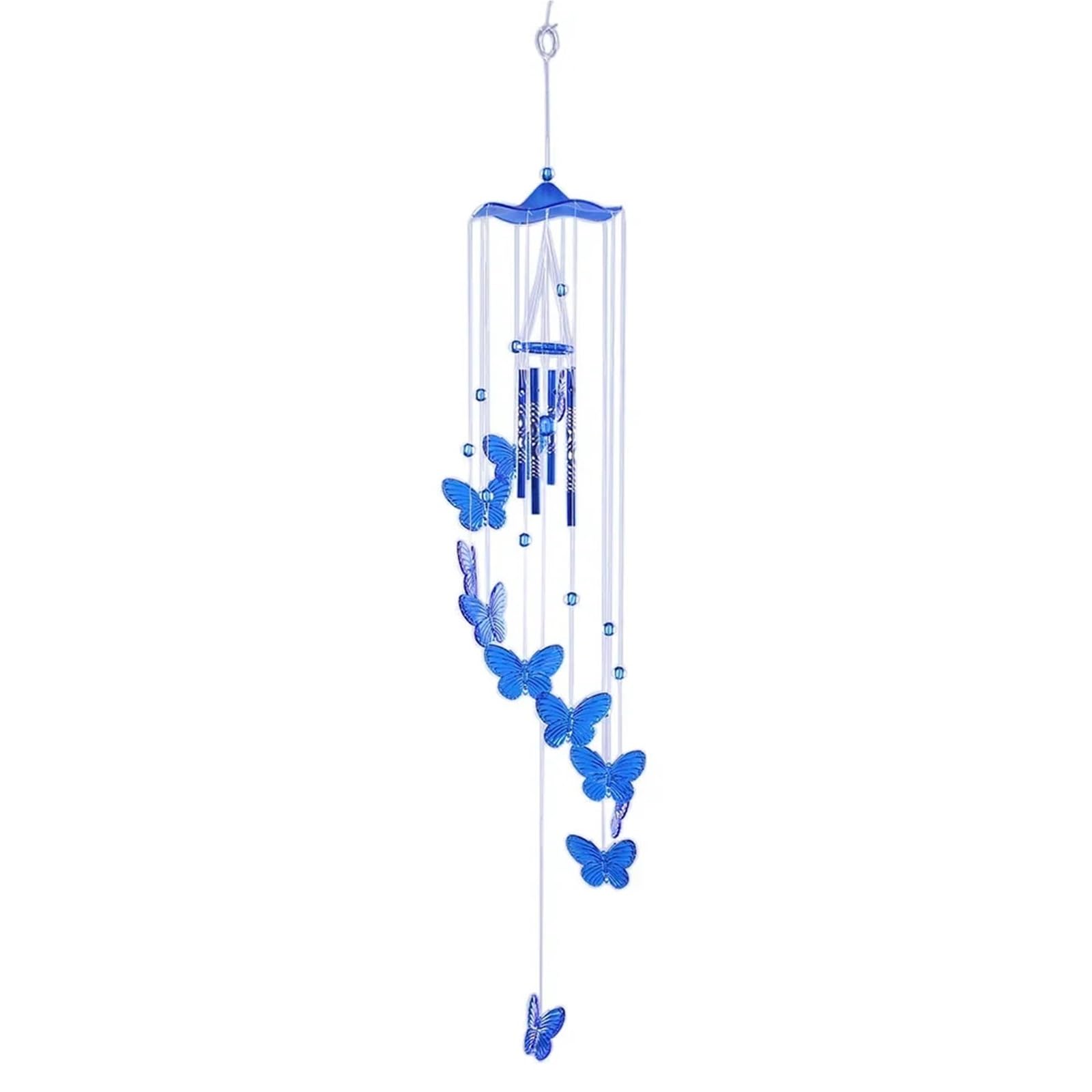 AFDHVTKLDR Wind Chimes Handmade Hummingbird Lucky Wind Chime Wall Hanging Pendant Art Craft Birthday Gift Yard Decoration(Color6)