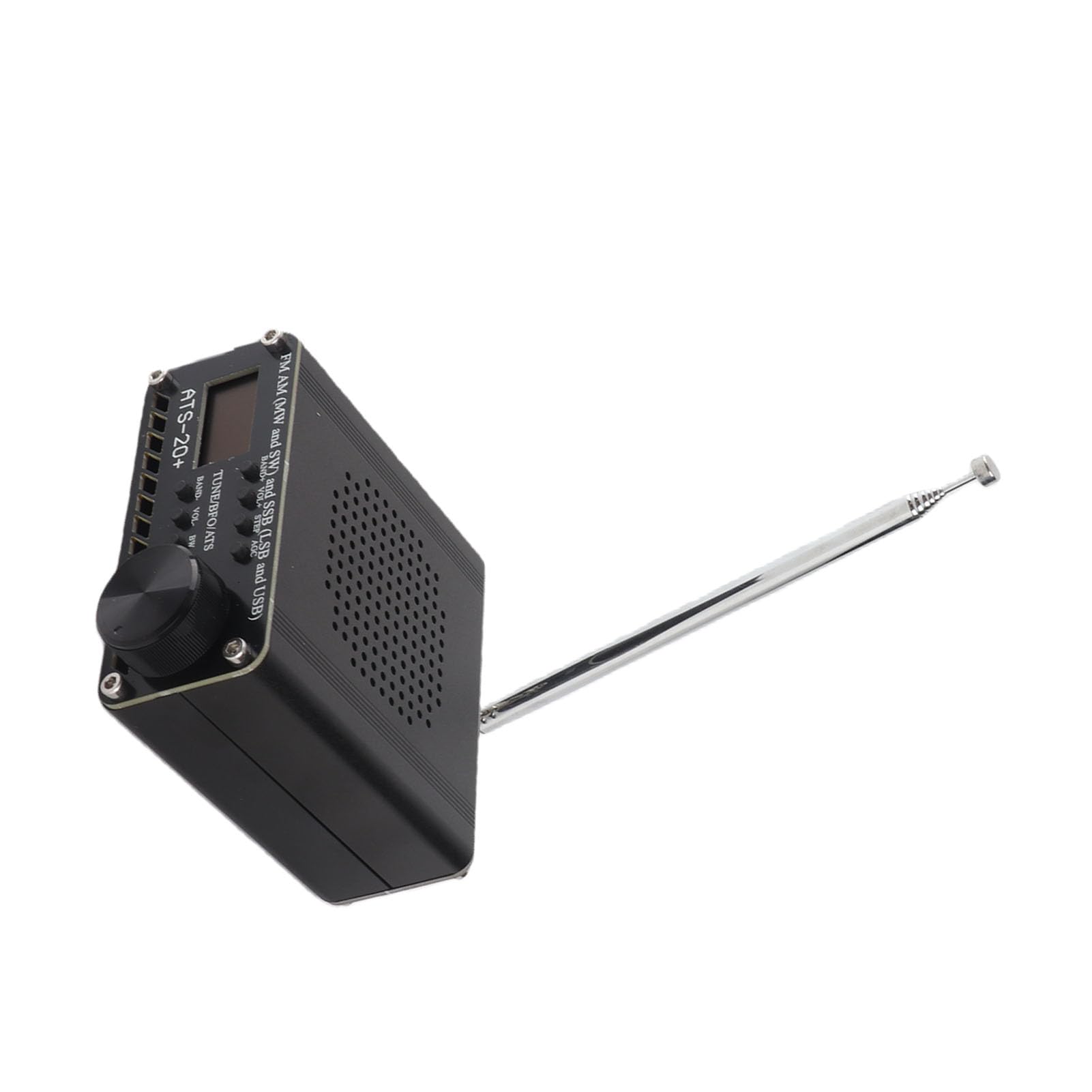 Récepteur Radio Pleine Bande ATS-20+ Si4732, Récepteur Numérique FM AM (MW et SW) SSB (LSB et USB), Bande Mondiale, Récepteur Radio Portable à Ondes Courtes avec Antenne