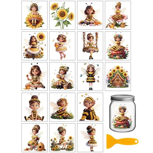 GLOBLELAND 18 hojas de adhesivos de transferencia con texto de gatos, saludos, 9.9 x 9.1 cm, negro y blanco, adhesivos de bendición para rayar para etiquetas de tazas, jarrones, vidrio, manualidades