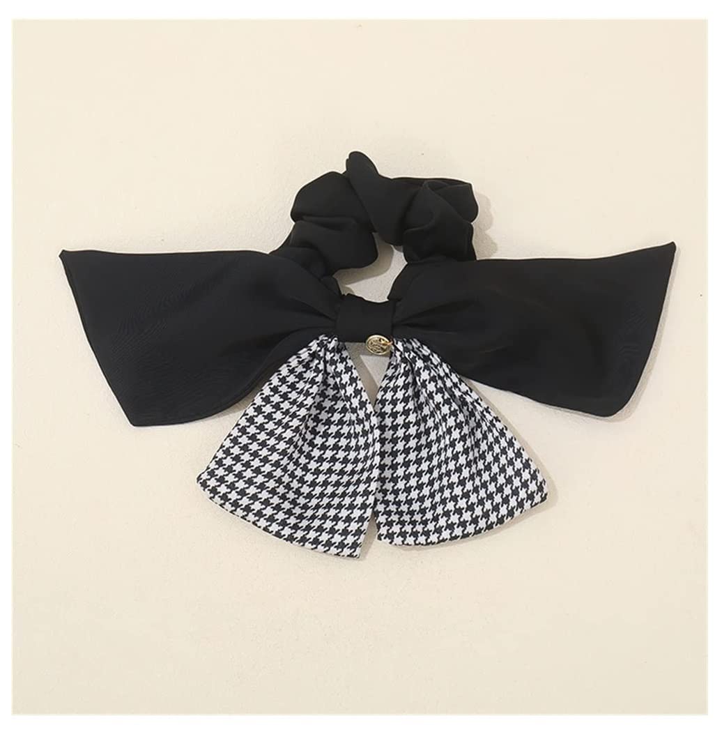 Feste Elastici Capelli 2pcs Bow Knot Head Rope Women Tie A Ponytail Sciarpa Fascia Per Capelli Anello Per Accessori Per Decorazione