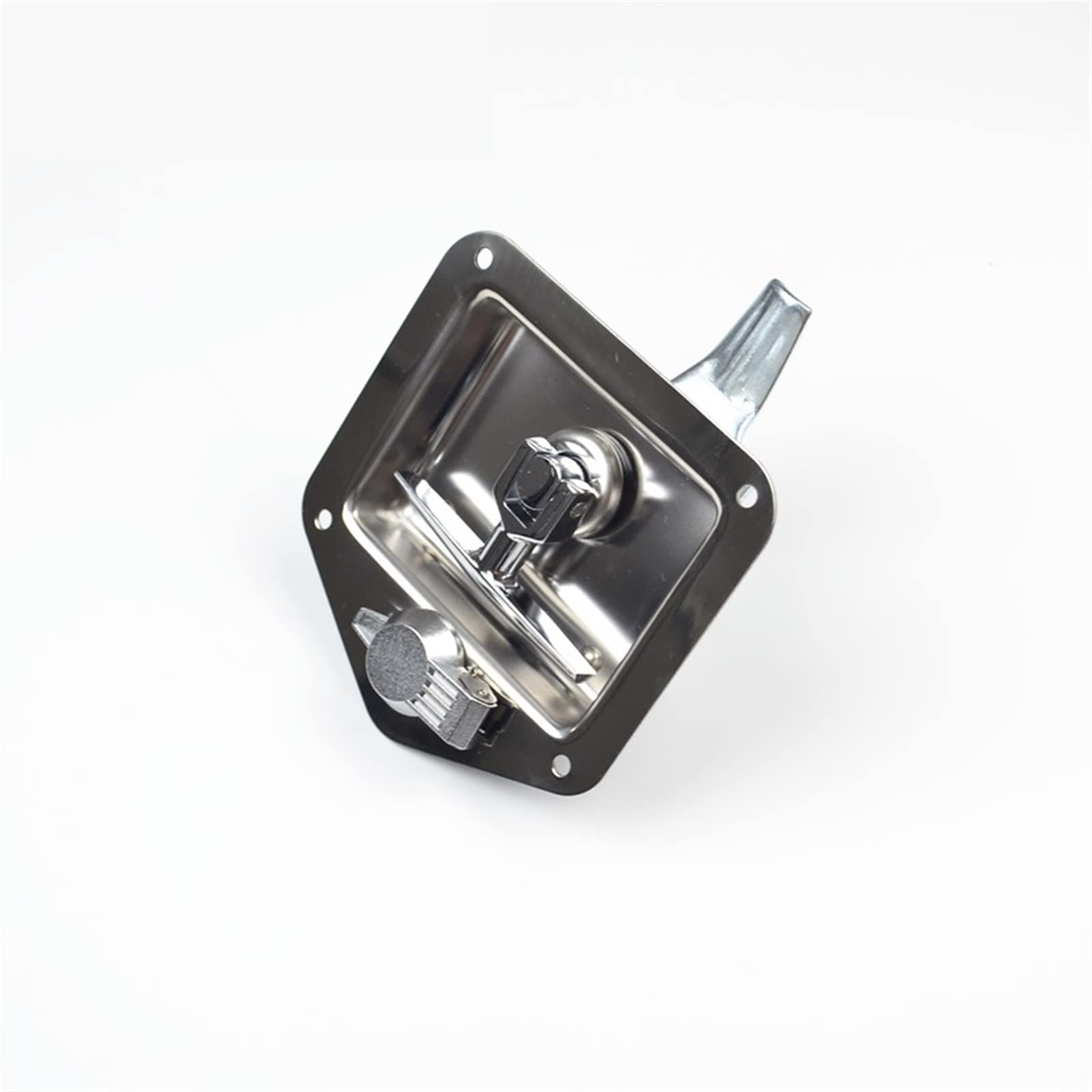 Cerraduras de rotación KmoNo de acero inoxidable para proteger maleteros y paneles