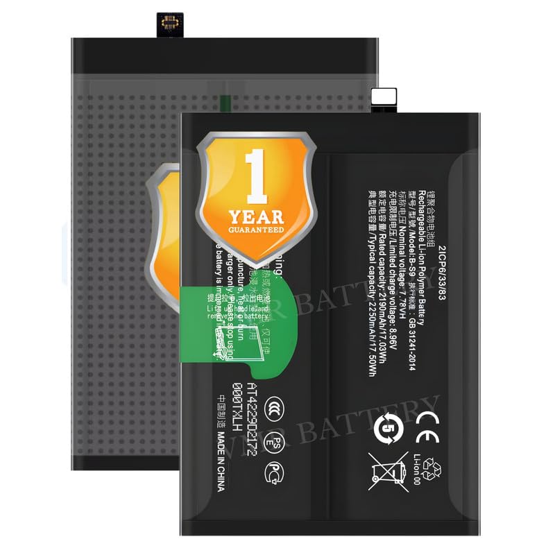Image of Original B-S9 Battery Compatible for Vivo iQOO Neo 5s - (4500mAh) - 1 Year Warranty K7