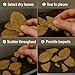 Leaf Litter for Isopods Vivarium Indian Almond Leaves , Tarantulas, Spiders, Crickets Millipedes & Reptiles – 80pcs Natural 4