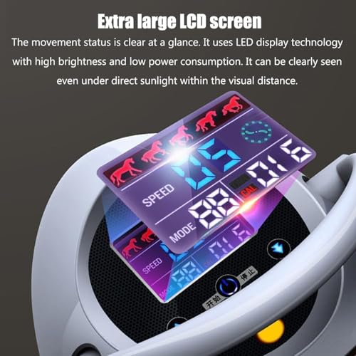 Máquina eléctrica de equitación - Equipamiento de fitness con simulación 3D para entrenamiento en casa, 20 velocidades para fortalecer abdomen y core miniatura 5