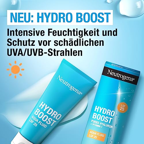 Neutrogena Hydro Boost Aqua Fluid Gesichtscreme mit LSF 25, 50 ml – Ansicht 2