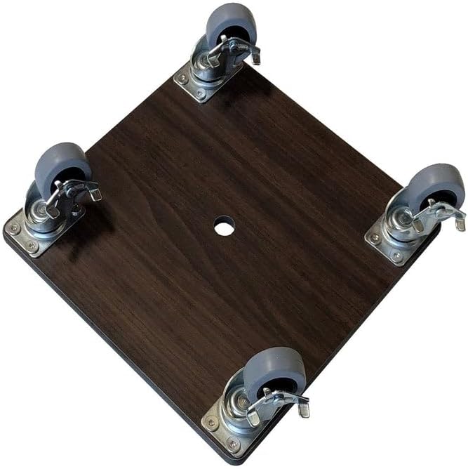 Miniatura 3 de Foreman Organizador cuadrado para plantas de 12 pulgadas, resistente, capacidad de 300 libras, soporte para macetas, soporte para macetas, grano de