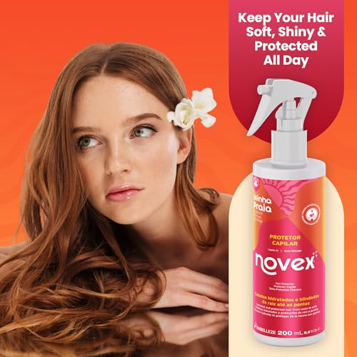 Novex My Beach Hair Protector Sin Enjuague, Protección Térmica para el Cabello, Hidratación y Protección contra el Sol, la Sal y el Cloro - 200 ml - imagen 7
