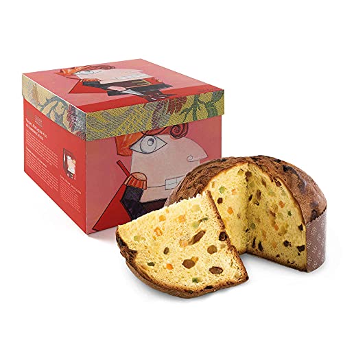 Panettone Artigianale Antico 1Kg, Pasticceria Fraccaro, Limited Edition, Panettone Classico Made in Italy
