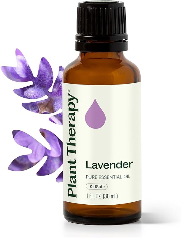 Plant Therapy Lavender Essential Oil 30 mL, Pure & Undiluted Aromatherapy | Pure Lavender Oil, Great for Aromatherapy Diffusers, Relaxation, Body Care, and Healthy Skin/Hair, 30 mL (1 oz)
