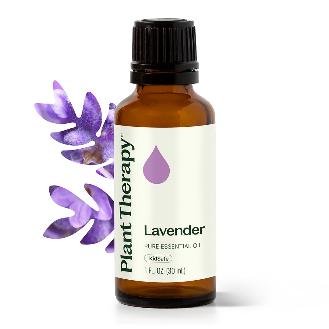 Plant Therapy Lavender Essential Oil 100% Pure, Undiluted, Natural Aromatherapy, Therapeutic Grade 30 mL (1 oz)