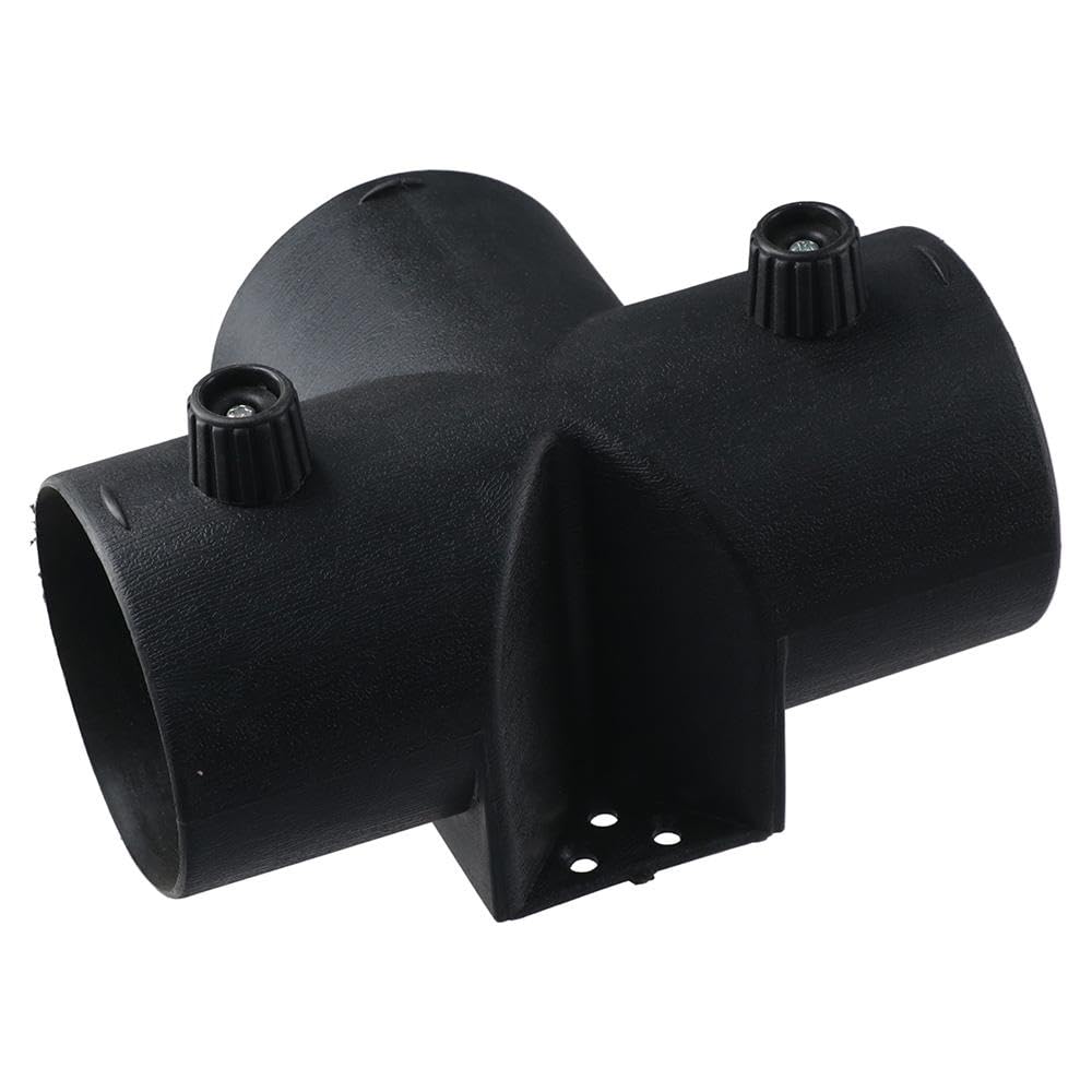 YYlingx 75mm Diesel Heater Pipe Ducting, Black T Shape 3 Way Air Vent Connector Air Duct Car Assessories Parts for Webasto Eberspacher - Image 3