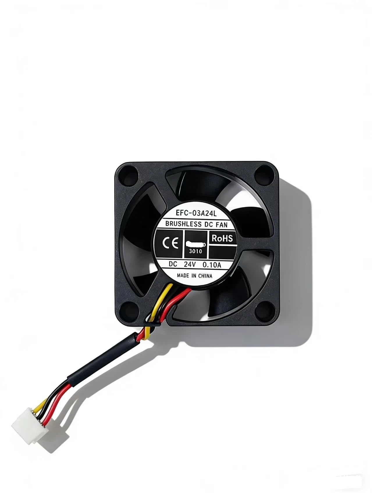 For 24V 3010 L30mm Hotend Ventilador De Refrigeración con Conductos 12000 RPM Ventilador for CC1 CC2 Piezas De Impresora 3D(For CC2)