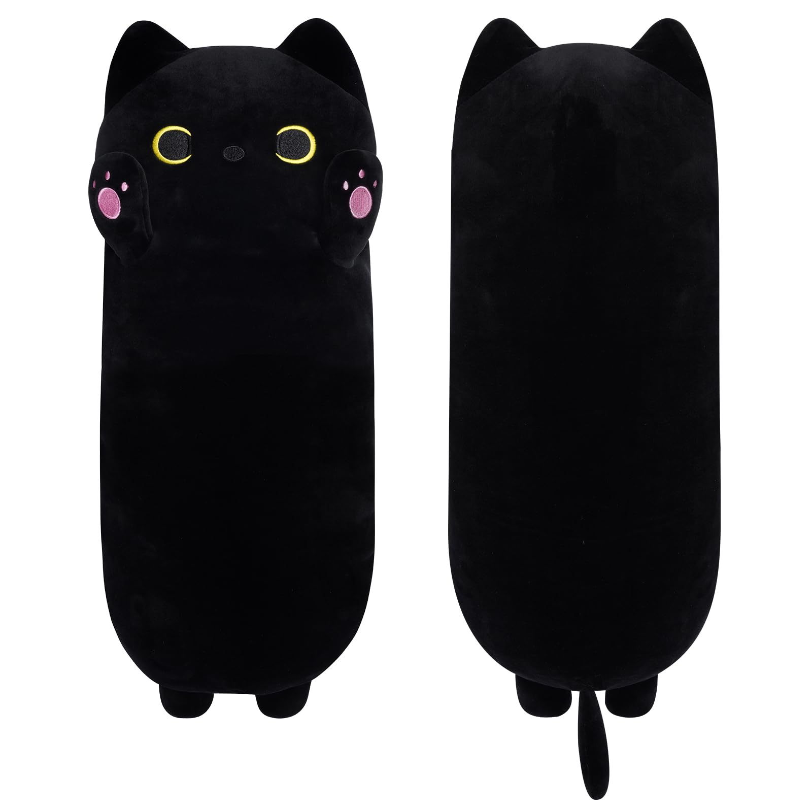 Cat Plushie Long Cat Plush Body Pillow - Extra-Long Stuffed Animal ...