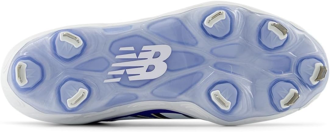 New Balance Men's Fresh Foam X 3000 V7 Baseball Shoe, Team Royal/White, 12.5 M
