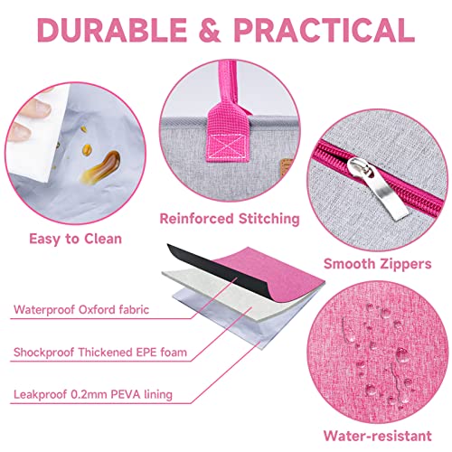 Fithome Insulated Reusable Lunch Bag For Women/Men, Adult Thermal Tote Lunch Bag With Adjustable Crossbody Strap, Portable Leakproof Cooler Bags For Work/Picnic/Travel #TOP2