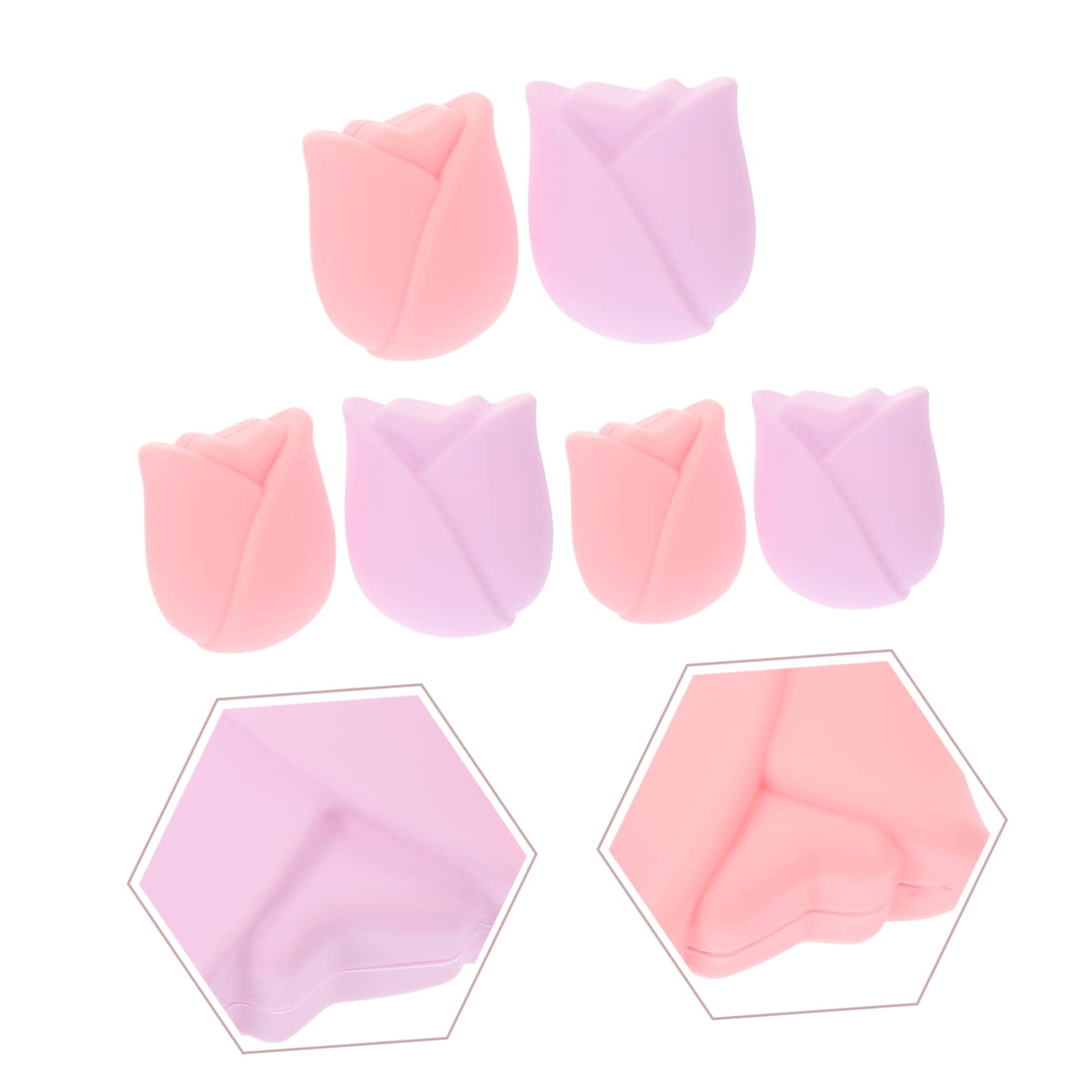 Baluue 24stücke Teiliges Silikon-make-up-pinselabdeckungen Wiederverwendbare Wasserdichte Pinsel-caps Staubschutz Für Make-up-pinsel Für Reisen Und Aufbewahrung