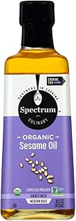 Spectrum Organic Sesame Oil, Unrefined, 16 oz