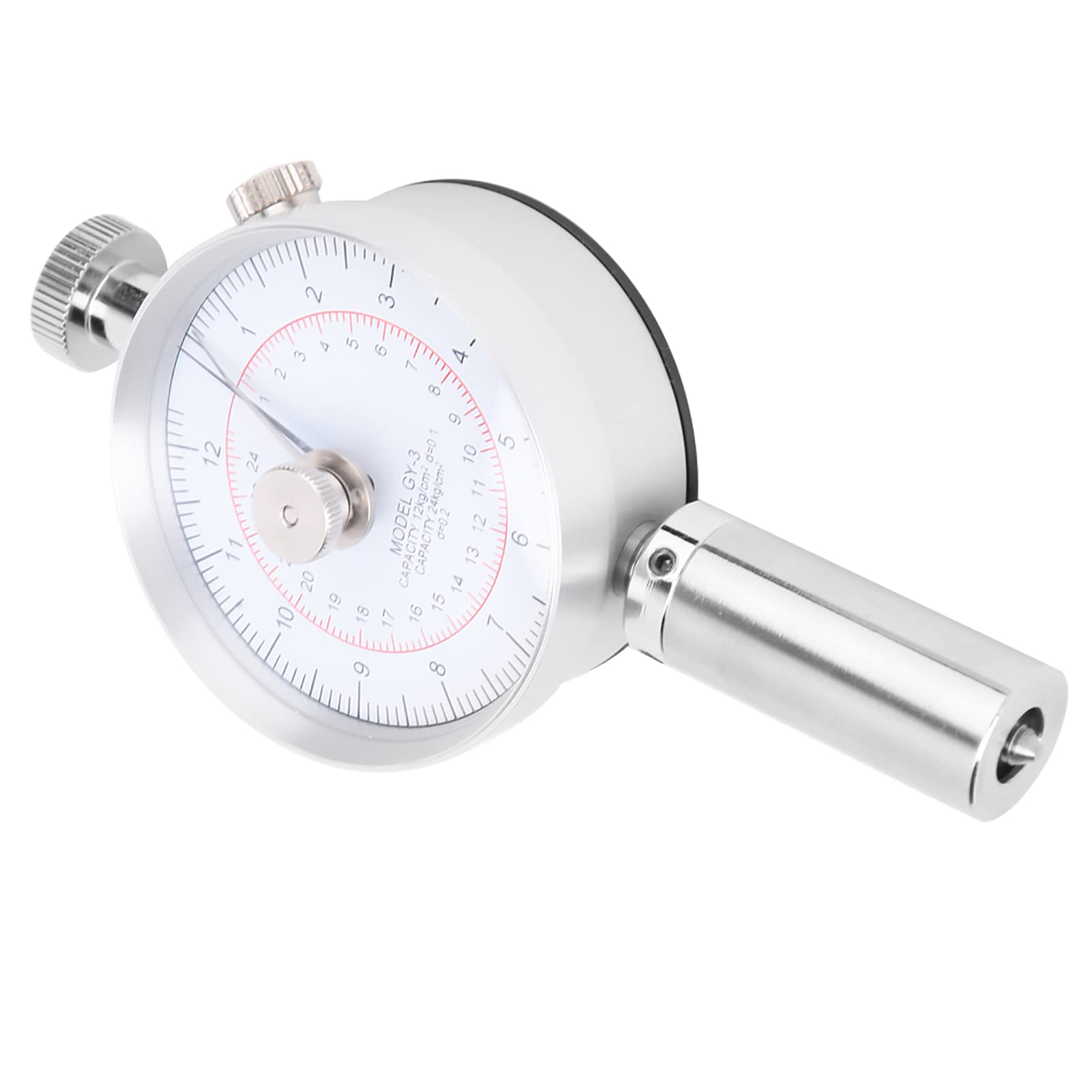 GY-3 Penetrometro per Frutta Sclerometro Macchina per Tester di Durezza Agricola con 2 Teste di Misurazione, per Ricerca Sulla Frutta, Esportazione, Trasporto