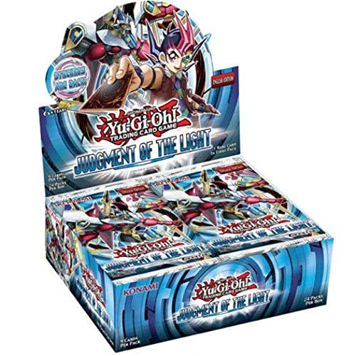 Amazon.com: YUGIOH 1ª edición Juicio de la caja de refuerzo de luz 24ct  caja sellada en la mano!! .HN#GG_634T6344 G134548TY61068 : Juguetes y Juegos