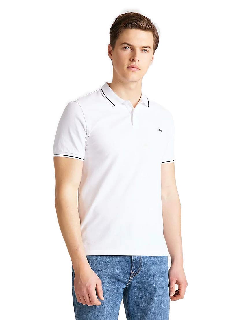 Lee Hombre Pique Polo Camiseta