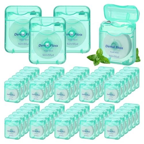 Soin Orale en Voyage grâce aux 60 Sachets Mini Floss Nettoyage Dentaire Partout
