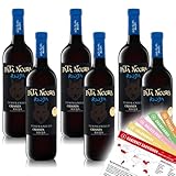 Pata Negra Rioja Tempranillo Crianza D.O.C., trocken, sortenreines Weinpaket + VINOX Winecards (6x0,75l)