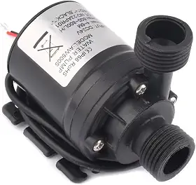Mini Bomba D'agua 12 volts DC 19w 800 Litros/h Coluna 5m Submersível Irrigação