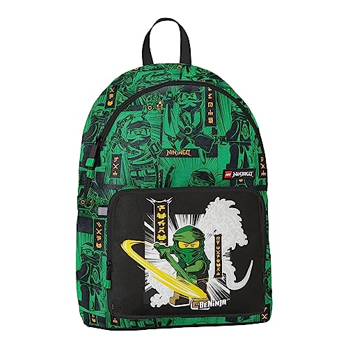 Sac à dos LEGO vert spacieux pour soulager votre dos au quotidien
