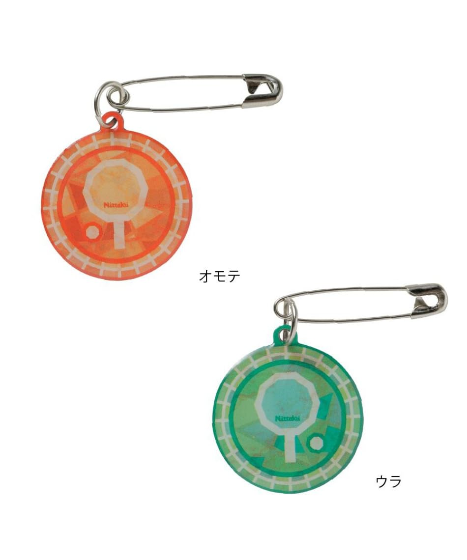 アヒルくん様　卓球ゼッケンピン アヒルくん様 卓球ゼッケンピン アヒルくん様 卓球ゼッケンピン