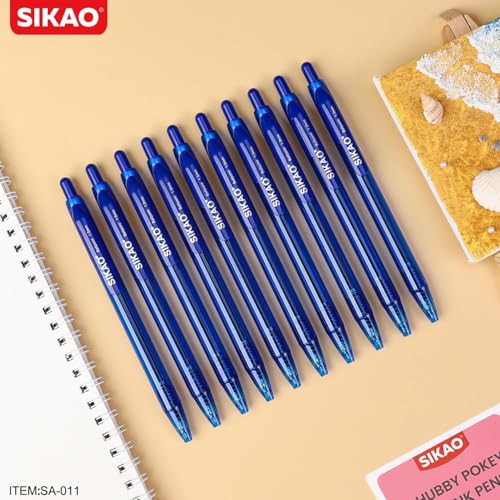 Stylos à bille rétractables multicolores pour le bureau et l'école - 7
