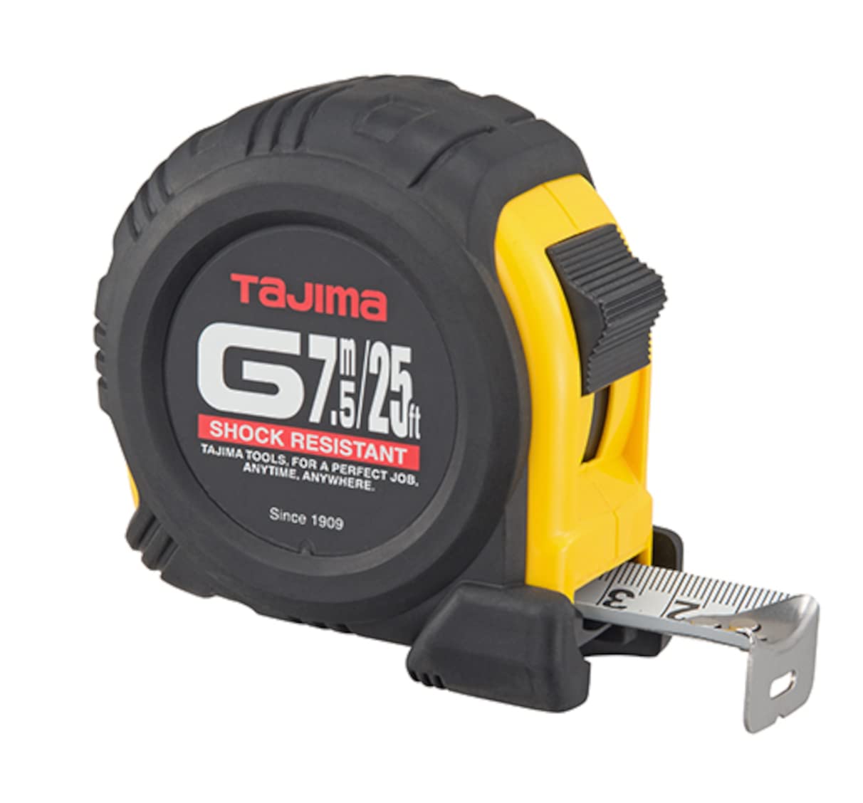 Tajima GL25-75D-EUR Cinta métrica G-Lock 25 mm x 7,5 m