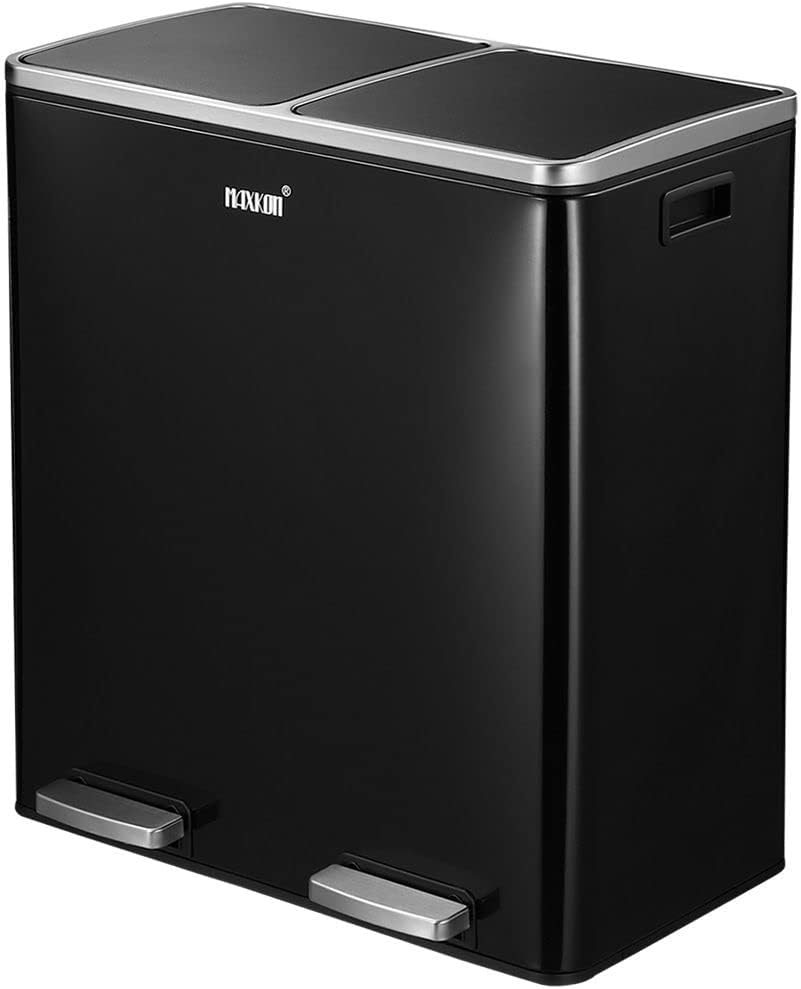 Jolie max 90l kitchen bin dual compartment rubbish india ubuy clearance