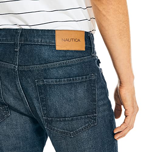 Nautica Jeans Men's Straight Light Cross Hatch Jean3