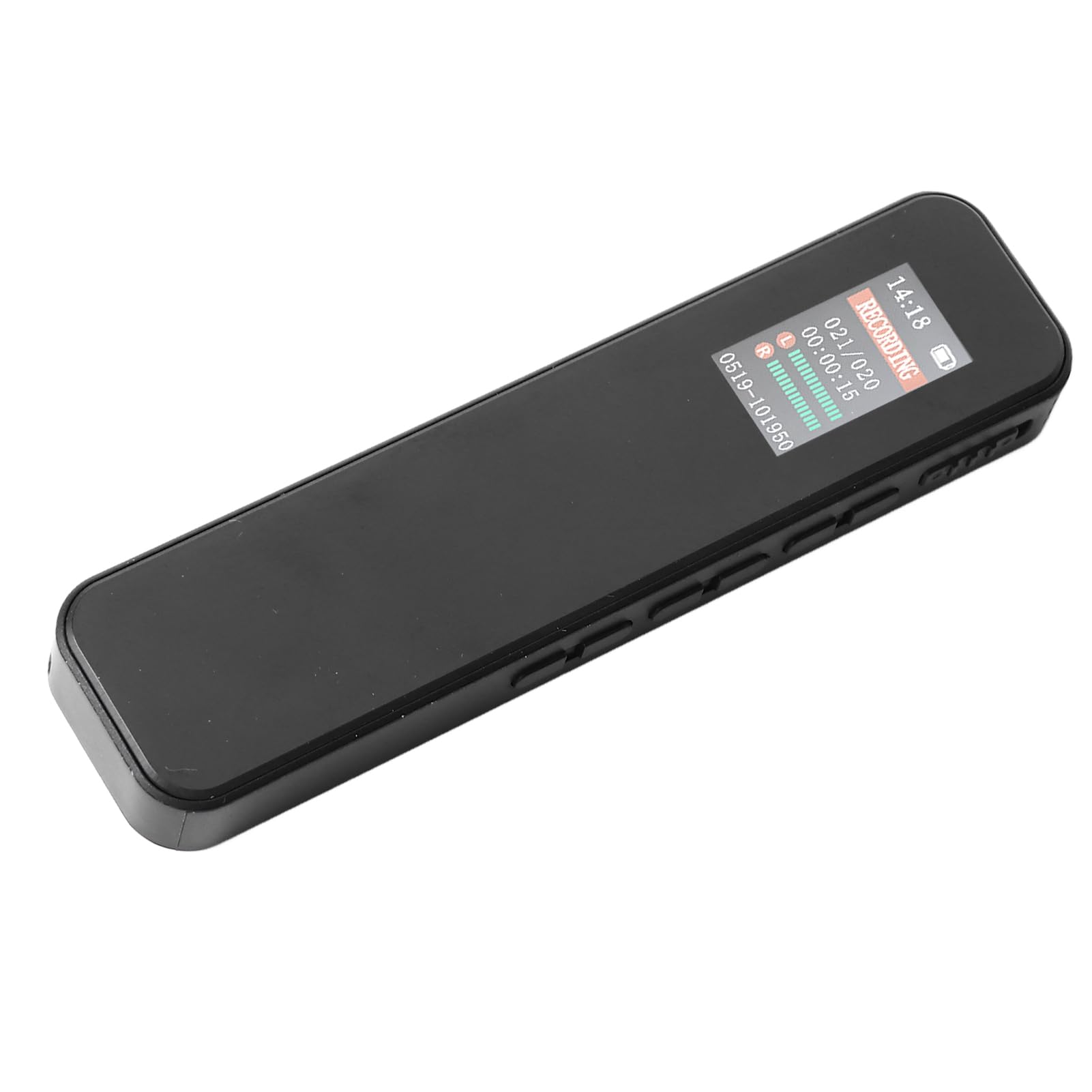 Registratore Vocale Digitale Registratore MP3 Portatile da 64 GB per Conferenze e Riunioni Design Leggero