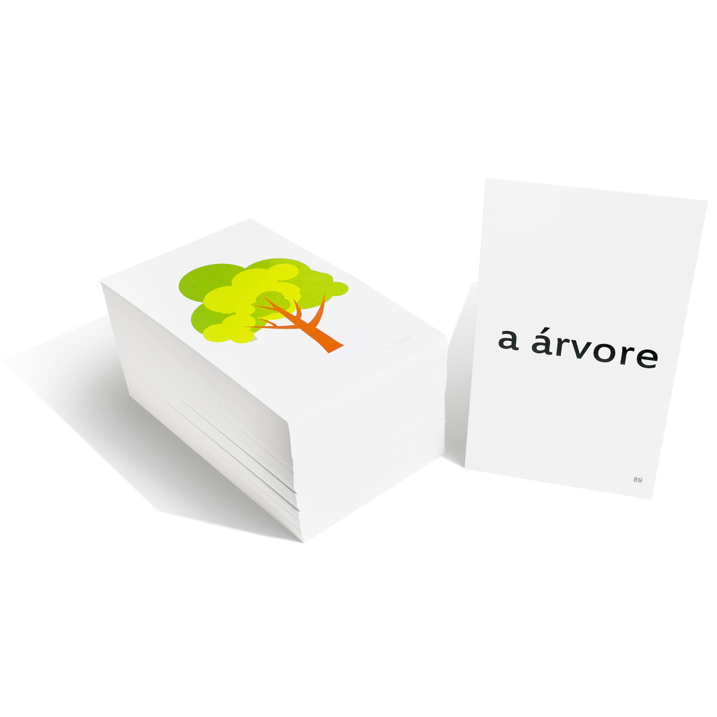 Pat's Flash Cards 192 Portuguese Beginning Vocabulary Flash Cards Made in The USA